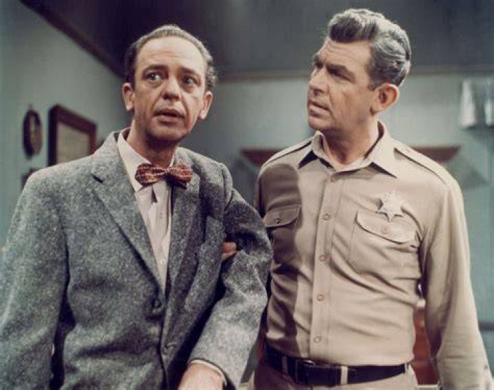 Andy Griffith and Don Knotts