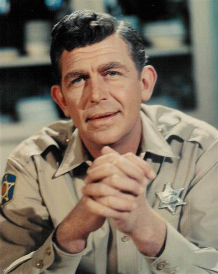 Andy Griffith in a scene from 'The Andy Griffith Show'