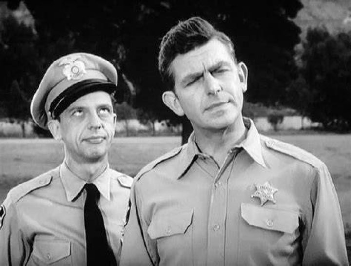 Andy Griffith, right, and his first wife Barbara in 1965
