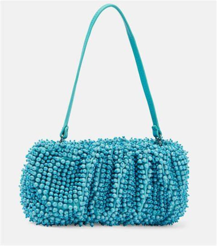 Bean Beaded Shoulder Bag Bean Beaded Shoulder Bag