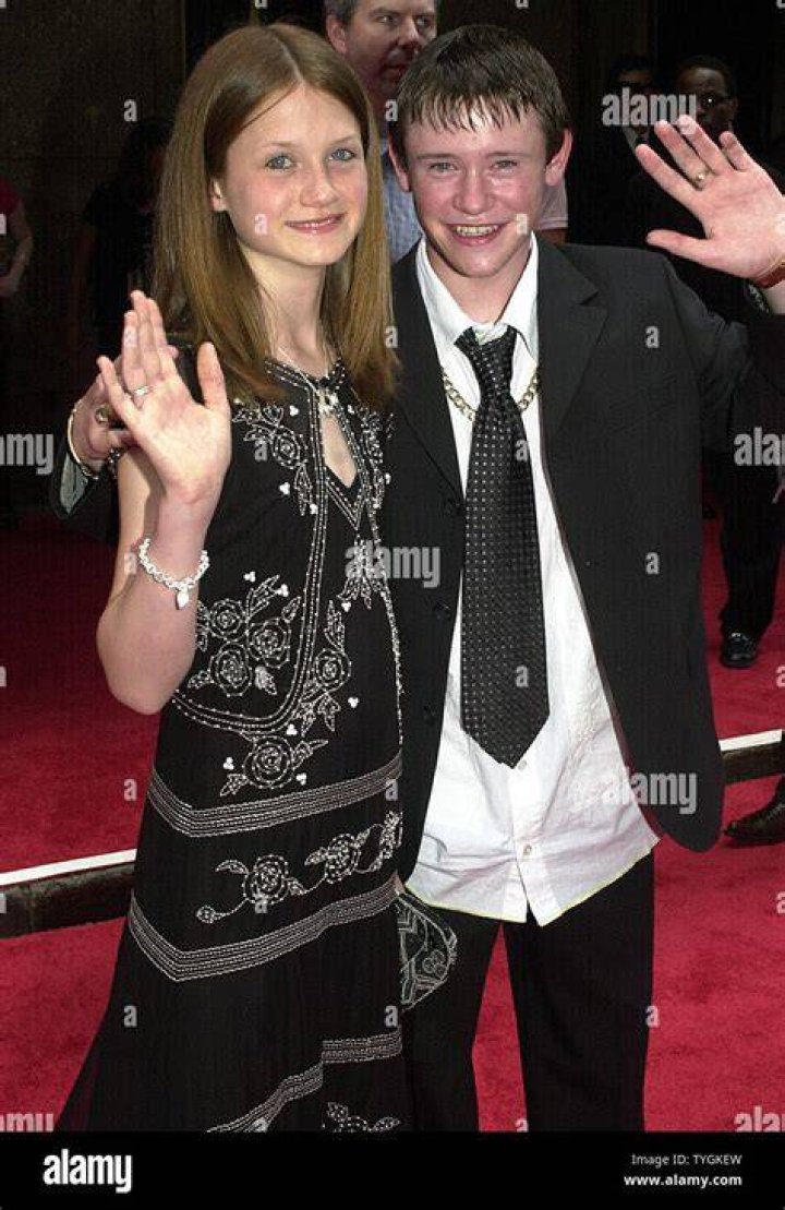 Bonnie Wright and Devon Murray
