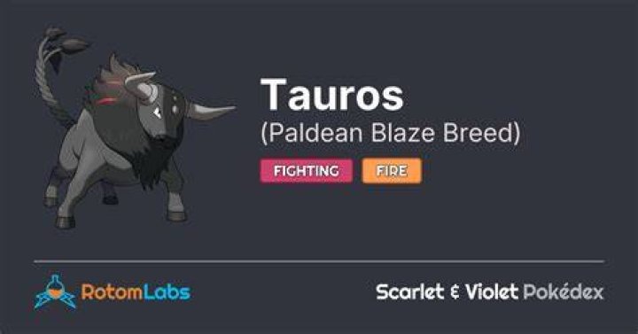 Can fire Tauros breed?