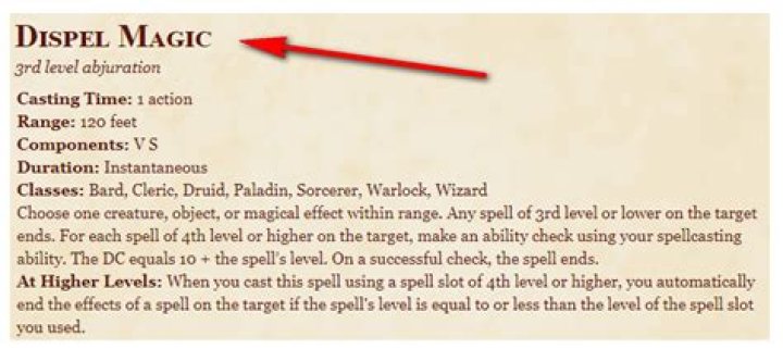 Can you dispel anti magic?