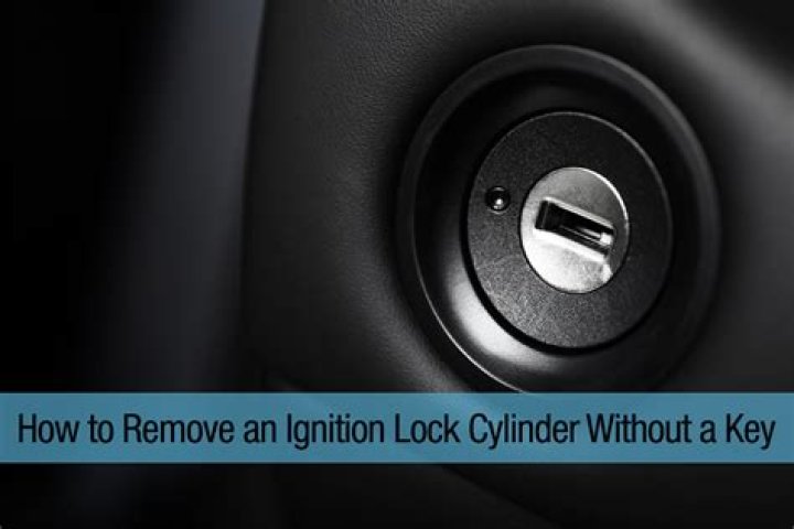 Can you remove ignition lock cylinder without key?