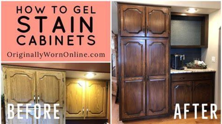 Can You Stain Cabinets Darker??
