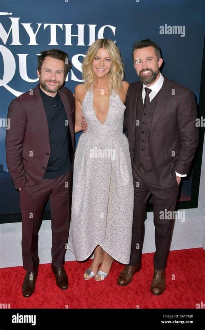 Charlie Day, Kaitlin Olson. and Rob McElhenney of It's Always Sunny in Philadelphia