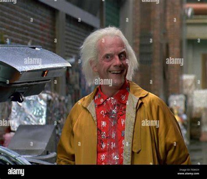 Christopher Lloyd in Back to the Future