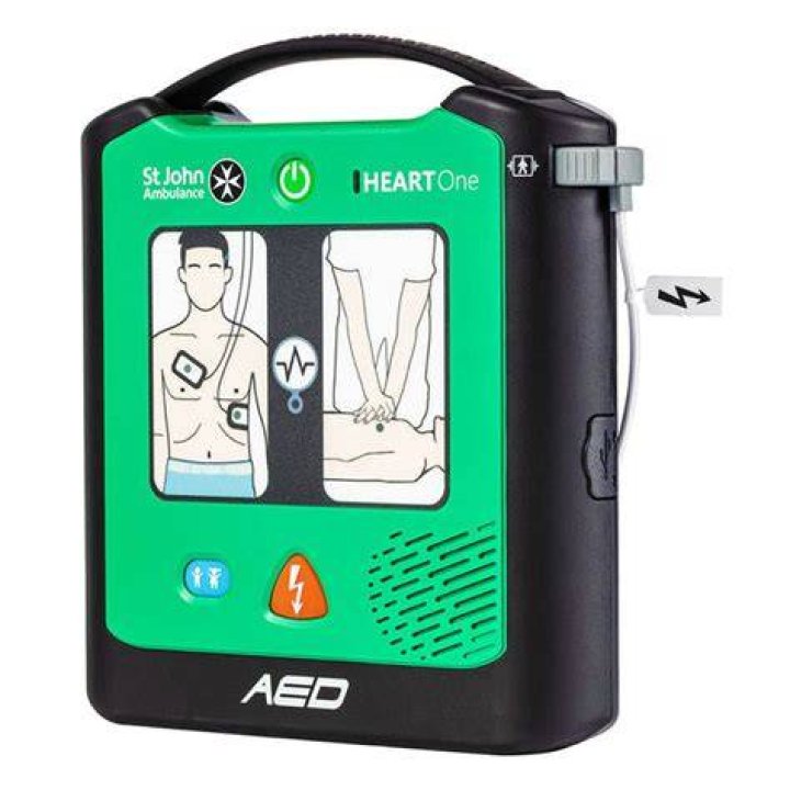 Defibrillator Now on Site John Darke Ltd