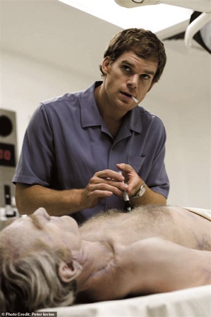 Dexter in his church kill room