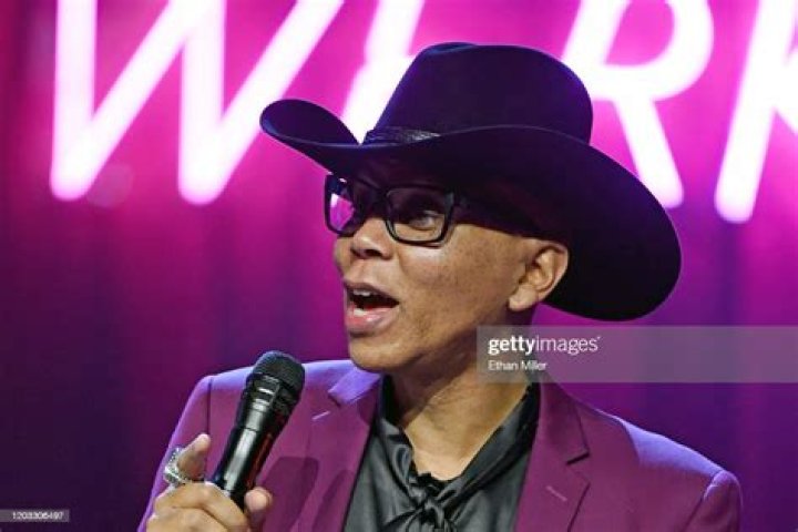 Director RuPaul speaks onstage during a news conference for the world premiere of 'RuPaul's Drag Race Live!'