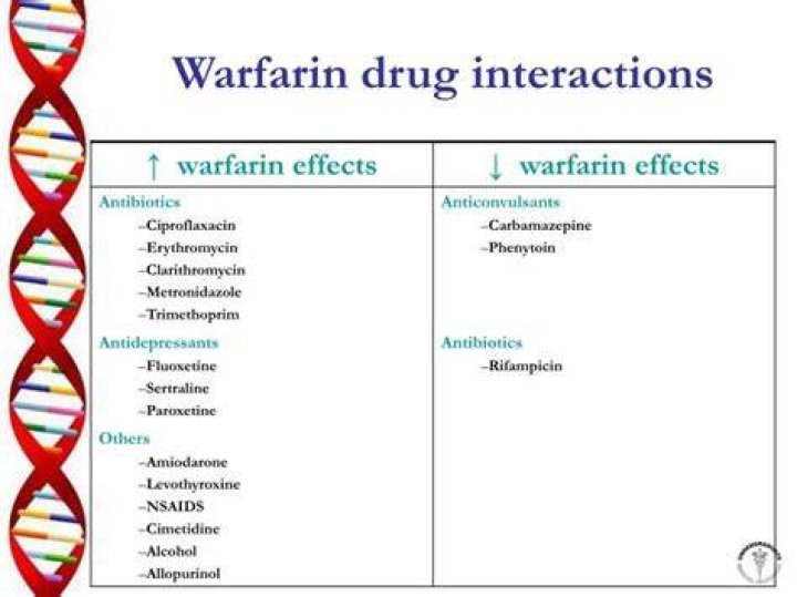 Does Bactrim interact with warfarin?