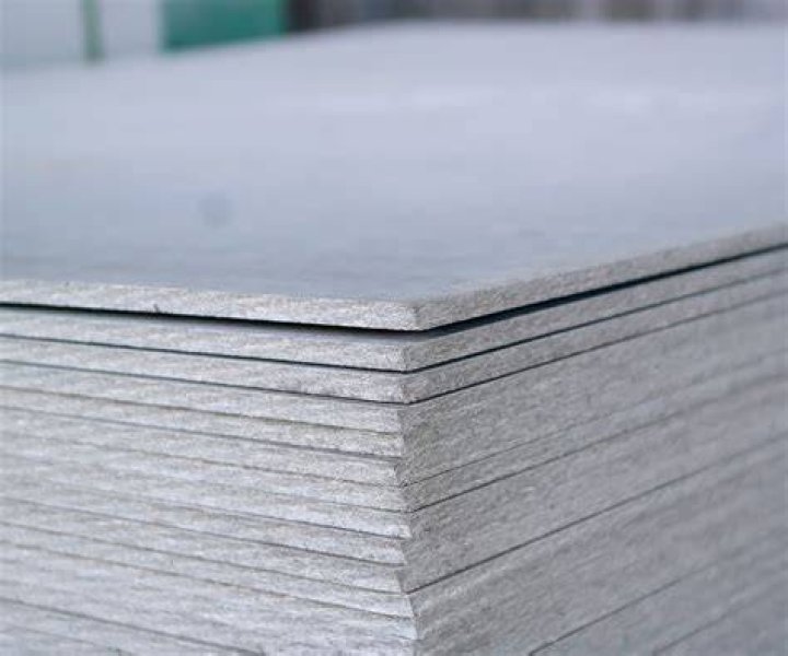 Does cement board have a front and back?