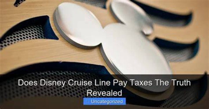 Does Disney Cruise Line pay well?