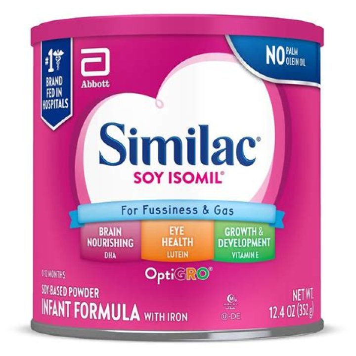 Does Similac soy have iron?