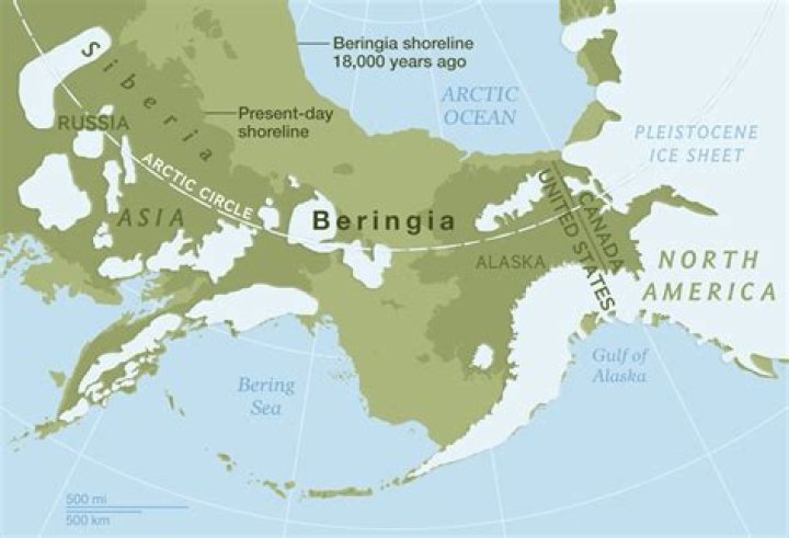 Does the Bering Land Bridge still exist?