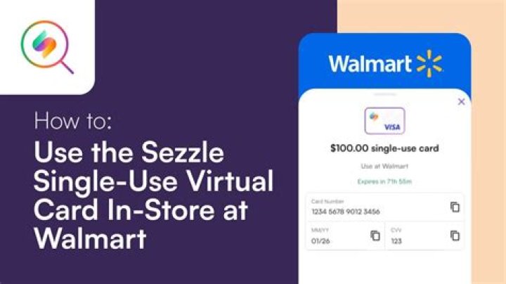 Does Walmart take Sezzle?