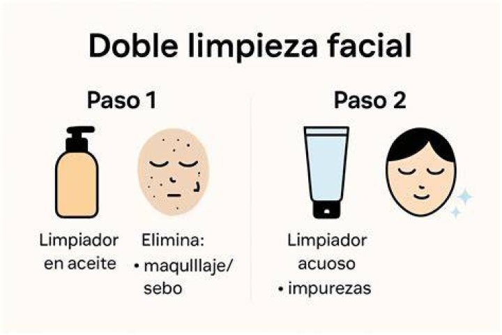 El sistema de doble limpieza para la piel sensible