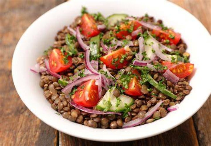 Ensalada de lentejas con alubias ensalada de lentejas con alubias