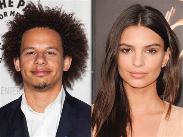 Eric André and Emily Ratajkowski are seen in the West Village on February 10, 2023, in New York City.