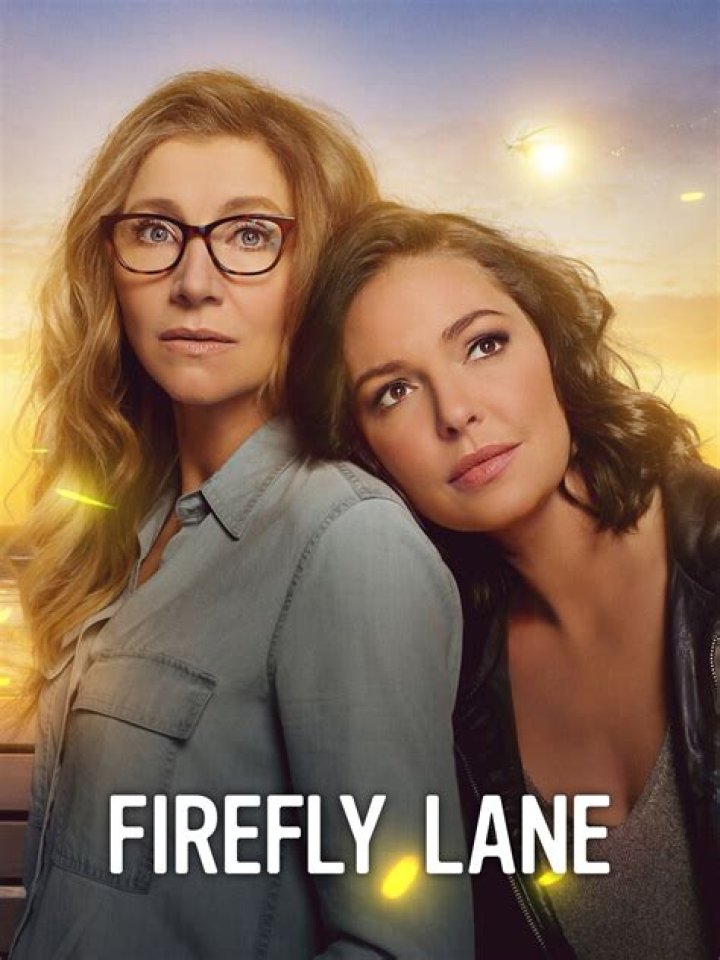 Firefly Lane Season 2 Part 1: Sarah Chalke as Kate leaning against a door while crying.
