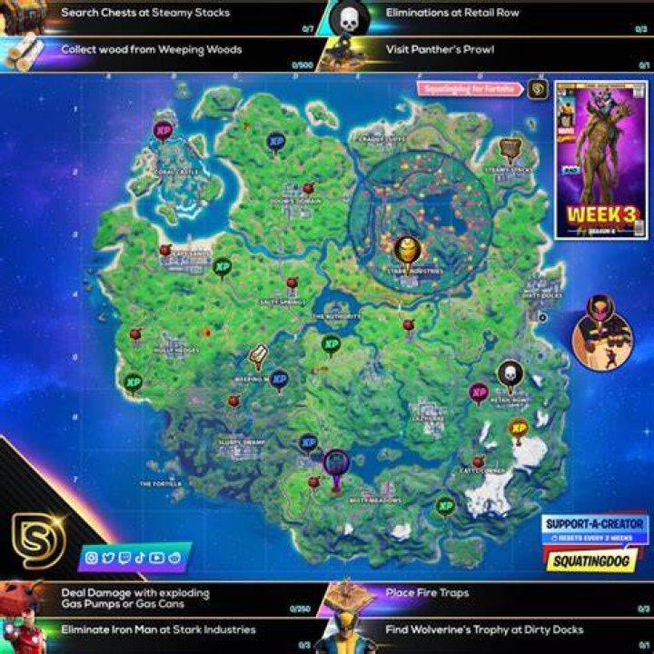 Fortnite Chapter 2 Season 4: Week 5 Challenges Guide