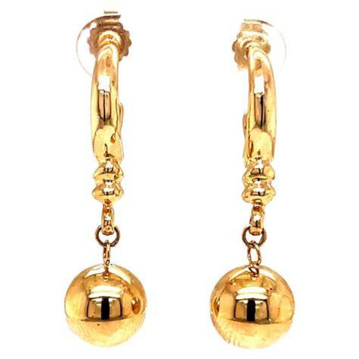 Gold Drop Earrings Gold Drop Earrings