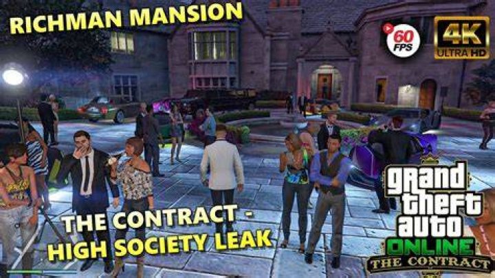 GTA Online The Contract High Society Leak. The player is in the surveillance room by one of the security terminals that need to be hacked.