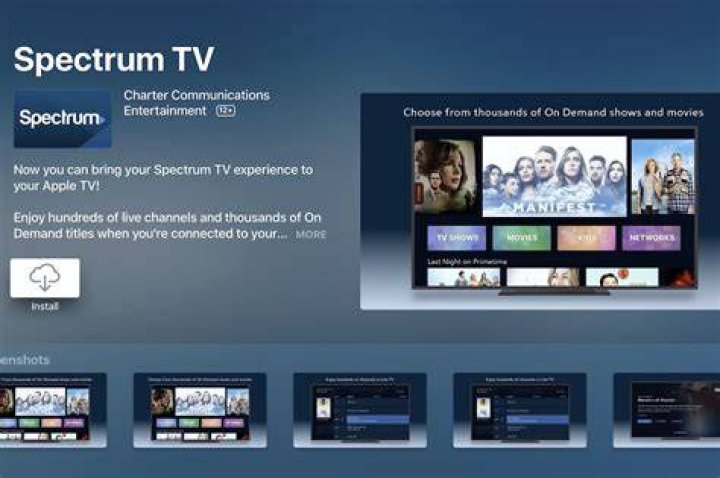 How do I get apps on my spectrum remote?