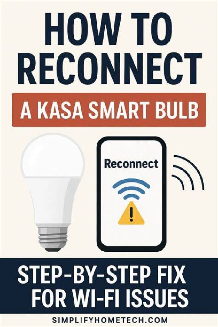 How do I reconnect my smart bulb?