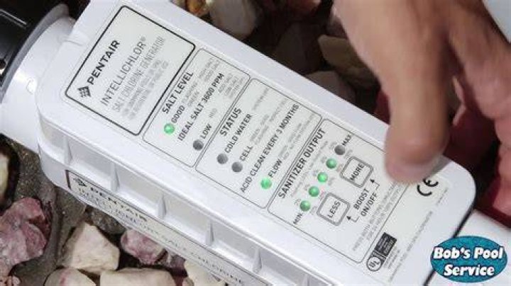 How do I reset my Pentair IntelliChlor?