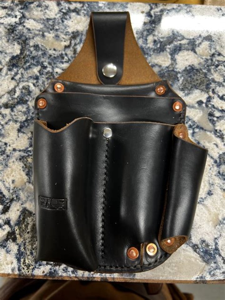 How do you break in leather tool pouches?