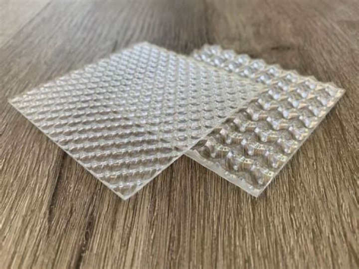 How do you cut a prismatic acrylic lighting panel?