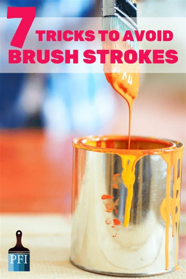How Do You Prevent Brush Strokes When Painting??