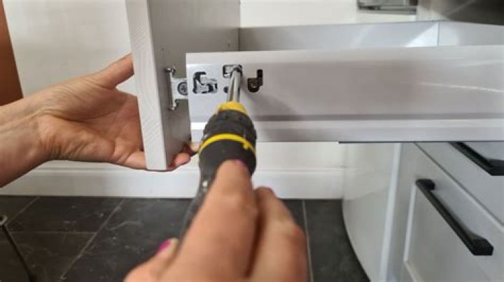 How Do You Reattach A Drawer Front??