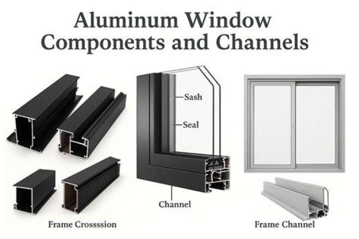 How do you seal aluminum windows?