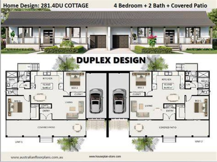 How is a duplex taxed?