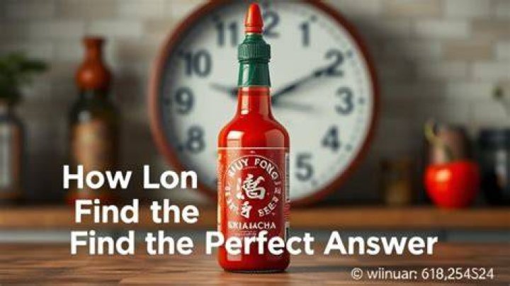 How Long Does Open Sriracha Last? (Perfect answer)