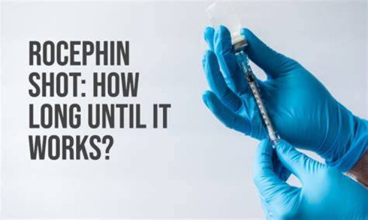 How long does Rocephin stay in your system?