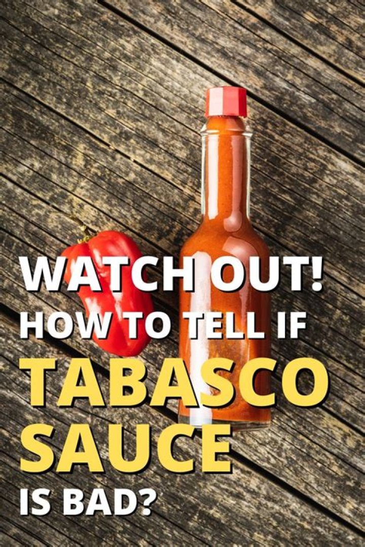 How Long Will Tabasco Sauce Last? (Correct answer)