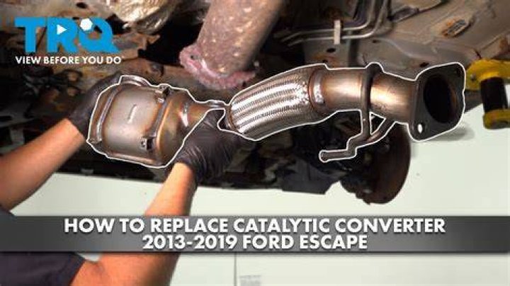 How many catalytic converters does a Ford Escape have?