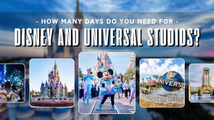 How many days do you need at Universal Studios Hollywood?