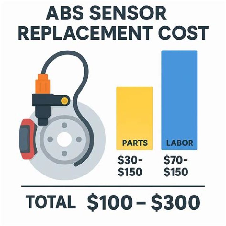 How much does it cost to have ABS sensor replaced?