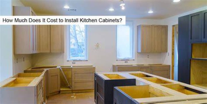 How much does it cost to install commercial cabinets?