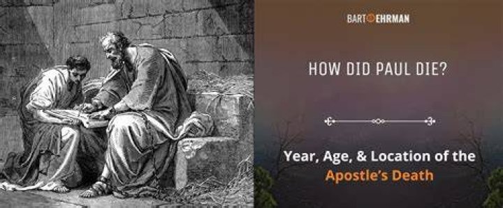 How old was the apostle Paul when He died?