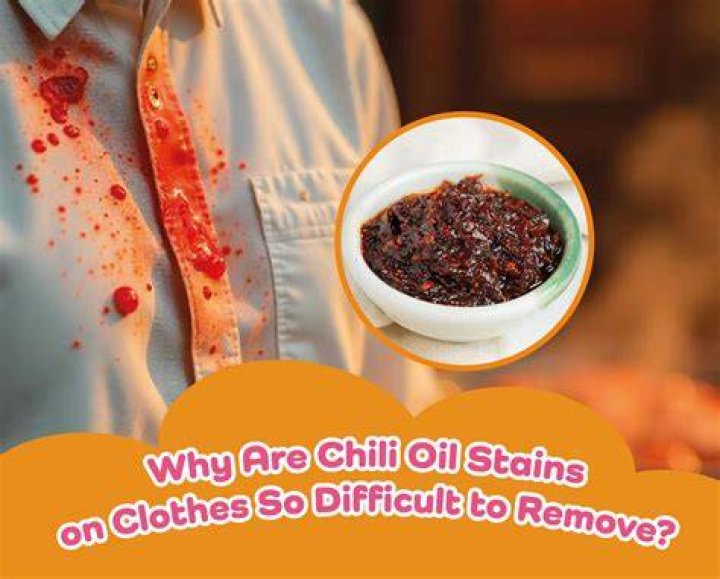 How To Remove Chili Oil From White Clothes? (Solved)