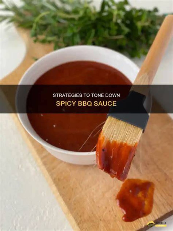 How To Tone Down Hot Bbq Sauce? (Best solution)