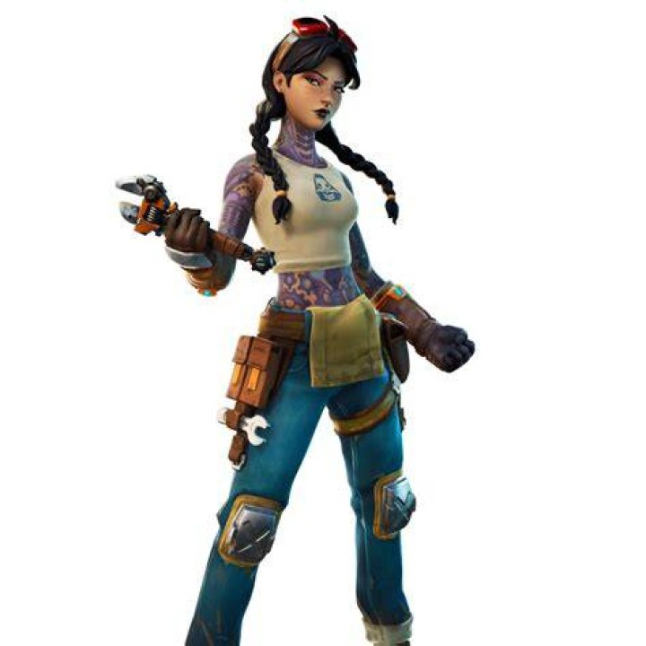 Image of the Jules skin in Fortnite.