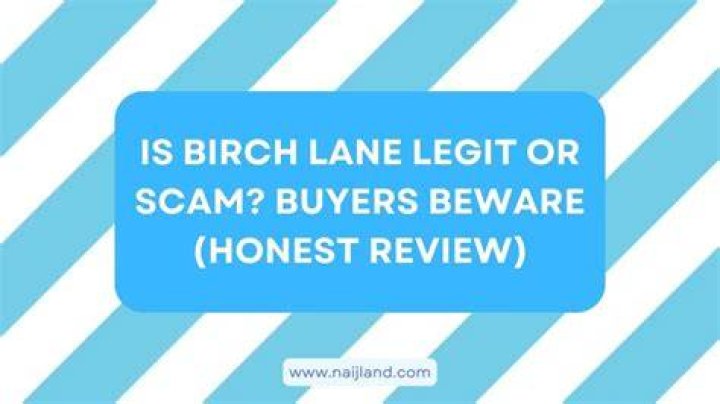 Is Birch Lane Legit?