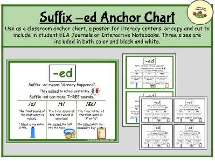 Is Ed considered a suffix?