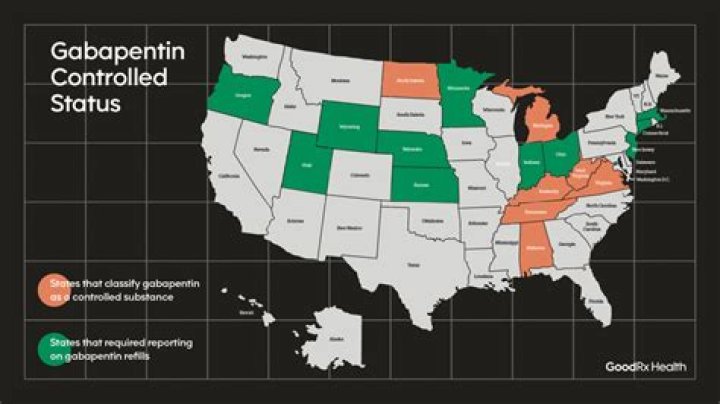 Is gabapentin a controlled substance in OH?